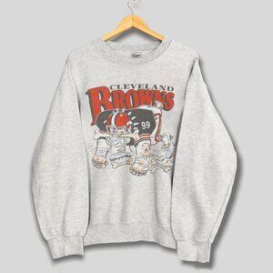 Cleveland Browns by Jack Davis Sweatshirt Retro NFL Football Men Women Shirt Tee